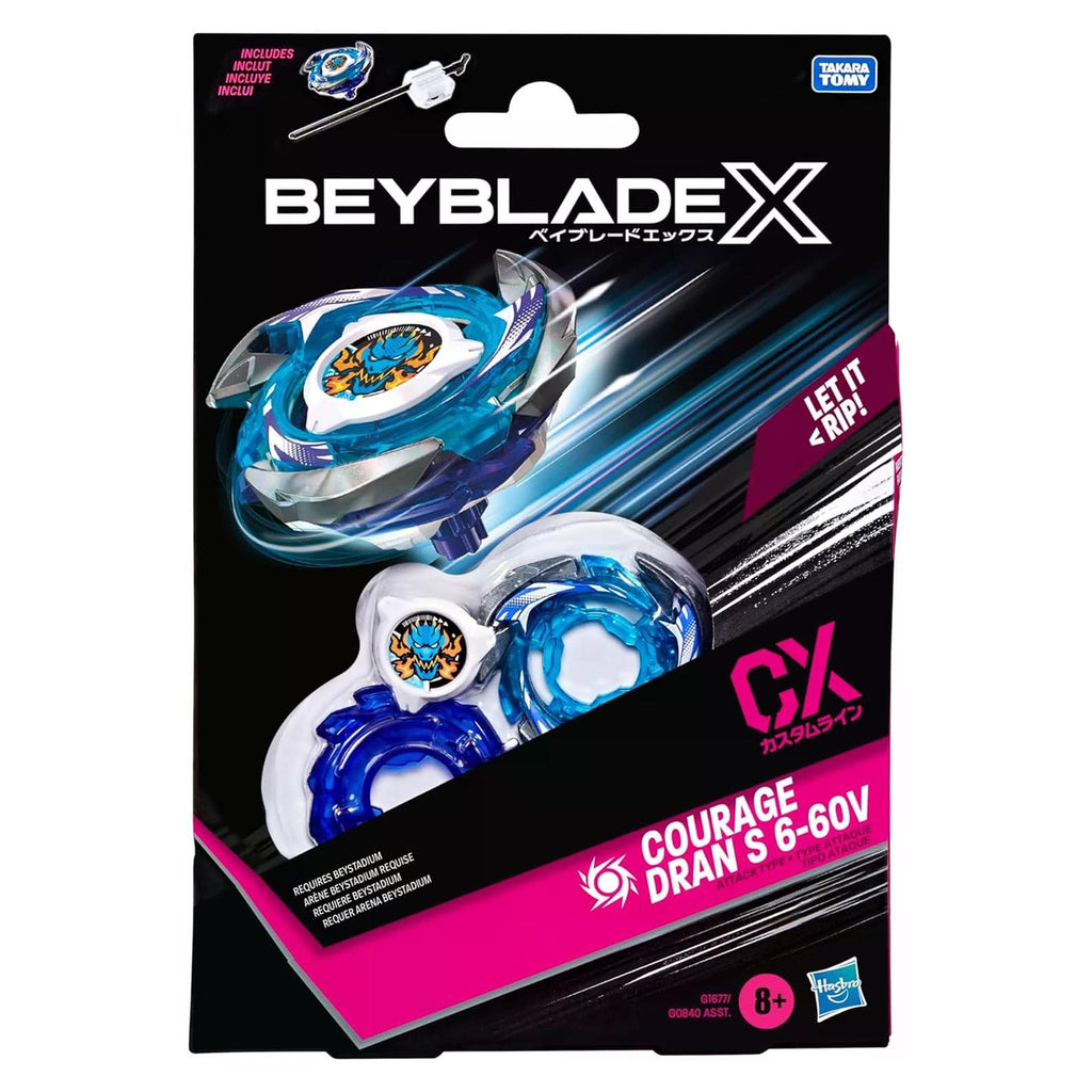 Hasbro Beyblade X CX Courage Dran S 6-60V Starter Pack
