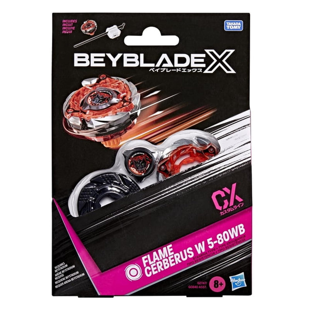 Hasbro Beyblade X CX Flame Cerberus W 5-80WB Starter Pack