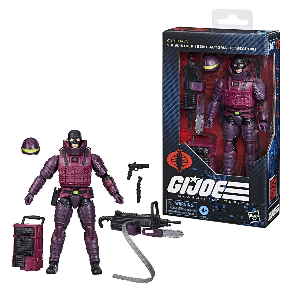 Hasbro GI Joe Classified Series #147 SAW Viper Action Figure