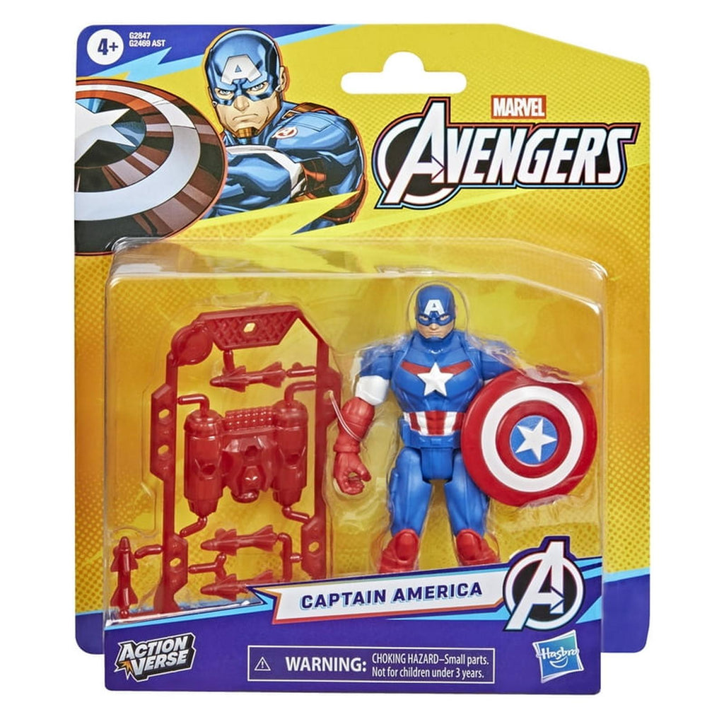 Hasbro Marvel Avengers Action Verse Captain America Action Figure