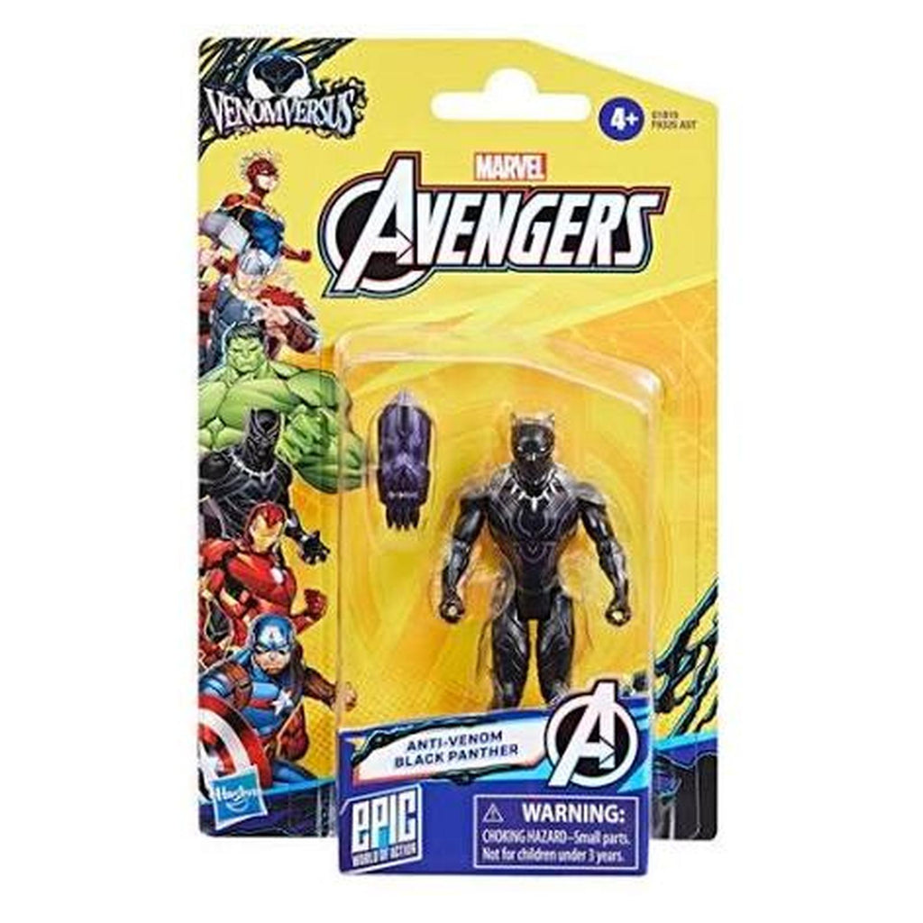 Hasbro Marvel Avengers Epic Anit-Venom Black Panter Action Figure