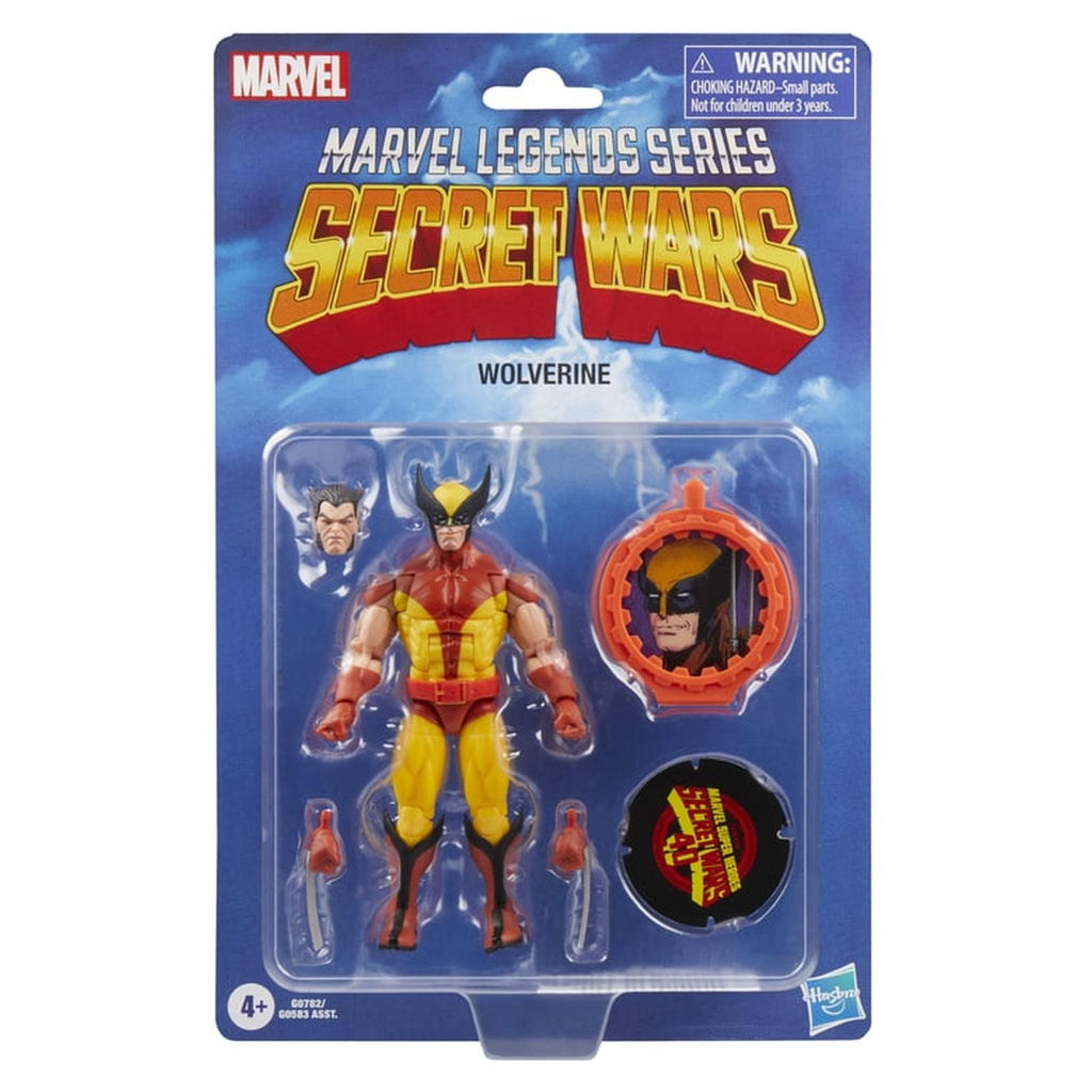 Hasbro Marvel Legends Series Secret Wars Wolverine 6 Inch Action Figure