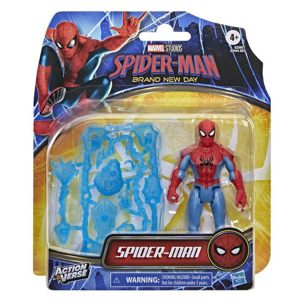Hasbro Marvel Studios Spider-Man Brand New Day Action Verse Spider-Man 4.5 Inch Action Figure