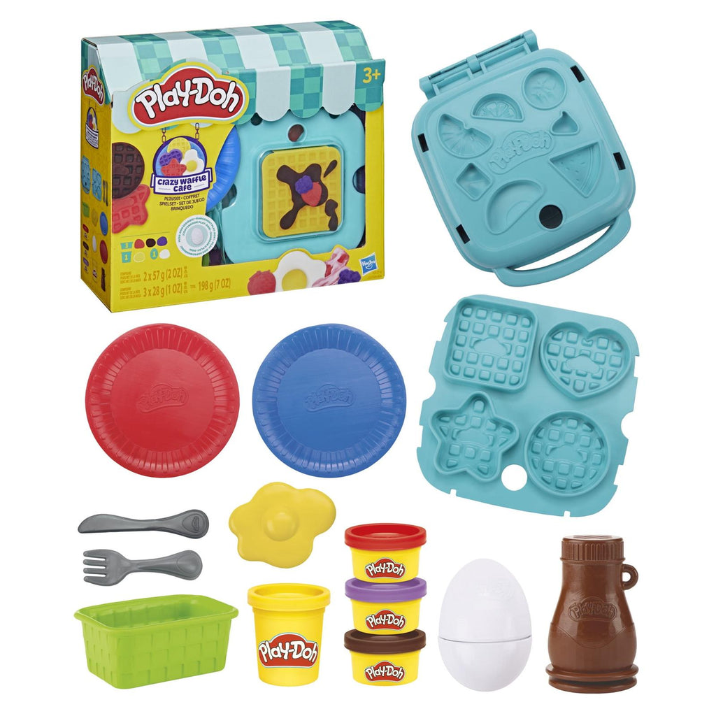 Hasbro Play-Doh Crazy Waffle Cafe Playset