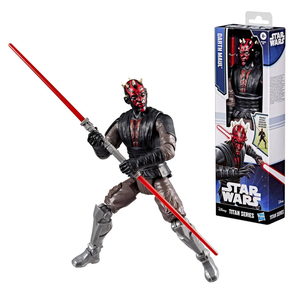Hasbro Star Wars Titan Series Darth Maul Action Figure