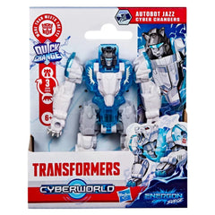 Hasbro Transformers Cyberworld Autobot Jazz Energon Surge Cyber Changers Action Figure