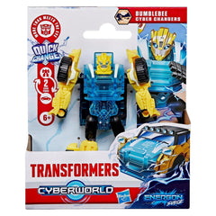 Hasbro Transformers Cyberworld Bumblebee Energon Surge Cyber Changers Action Figure