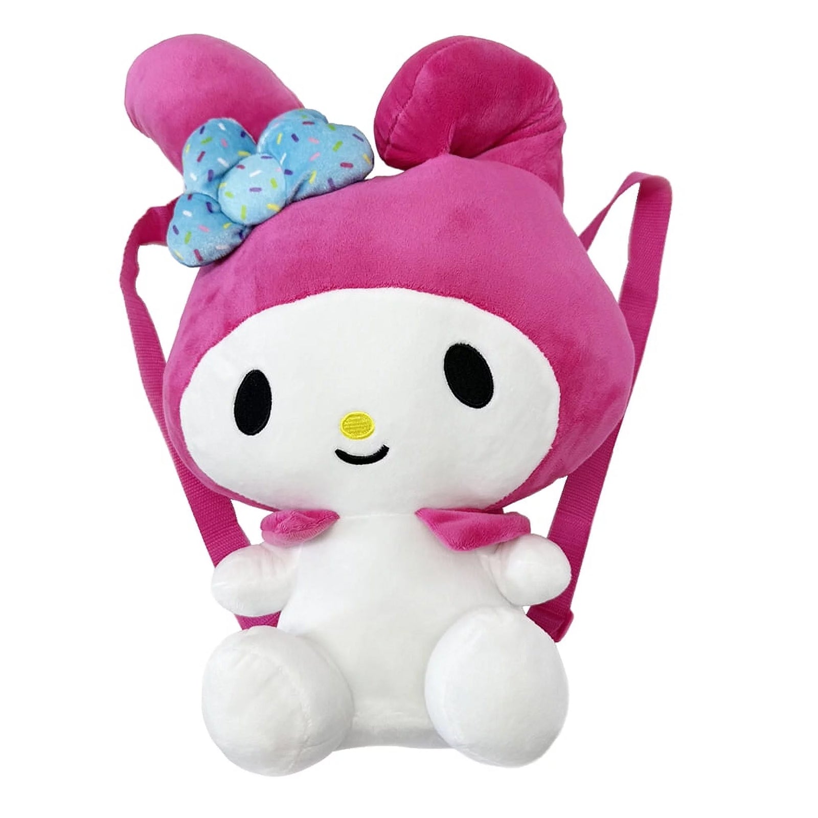 Hello Kitty My Melody 14 Inch Plush Backpack Hello Kitty My Melody 14 Inch Plush Backpack