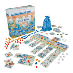 Horrible Games Railroad Tiles Board Game