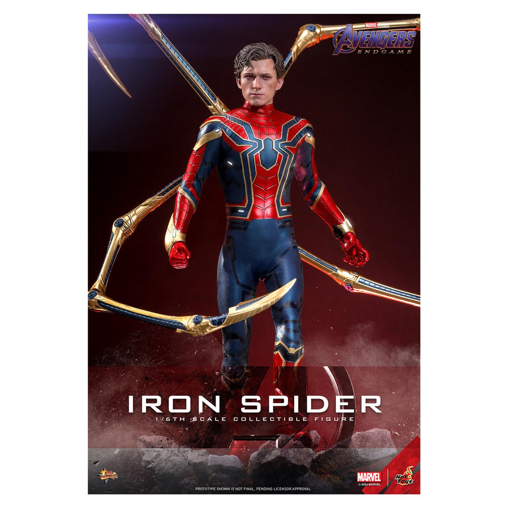 Hot Toys Avengers Endgame Iron Spider Sixth Scale Action Figure