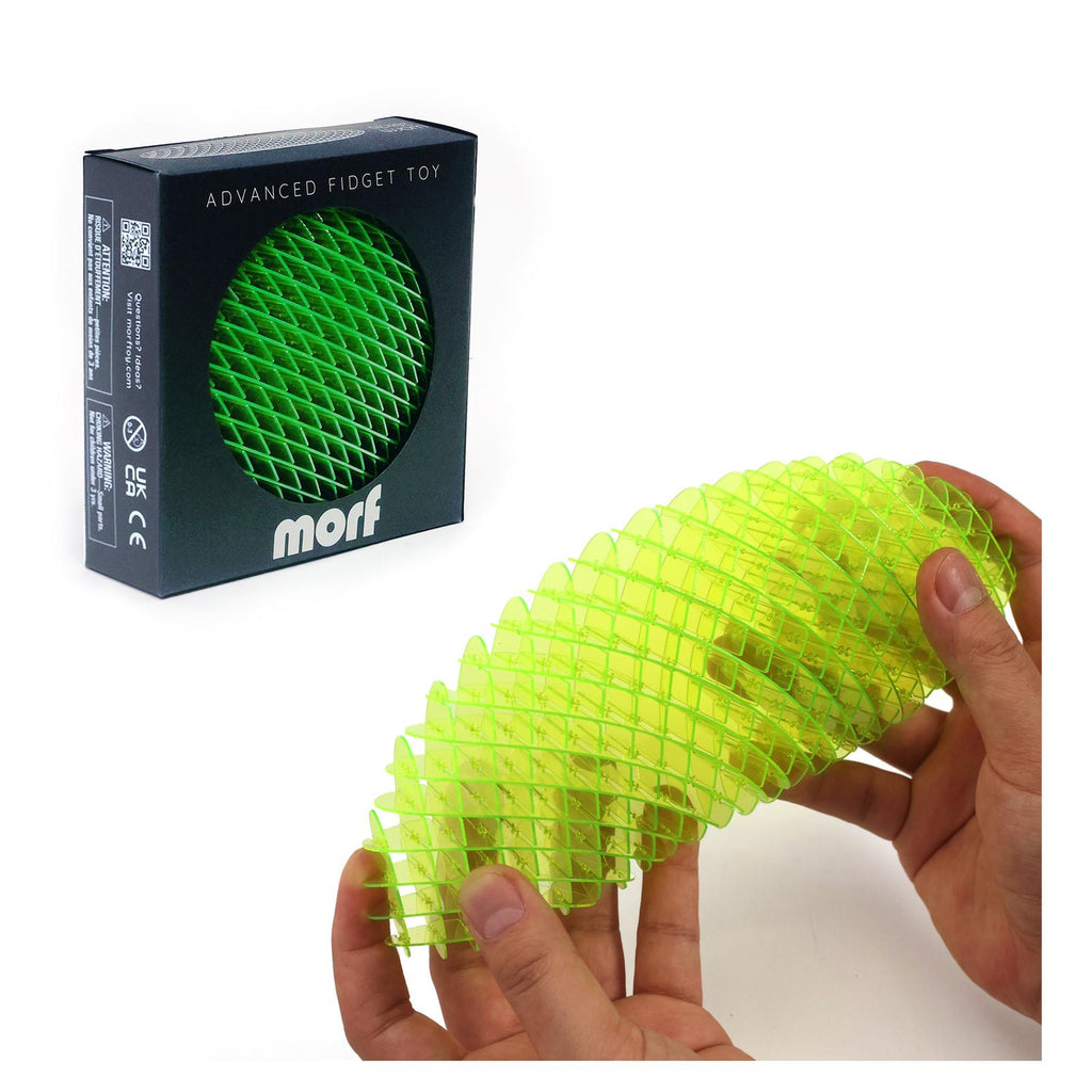Humango Morf Worm Green Big Fidget Toy - Radar Toys