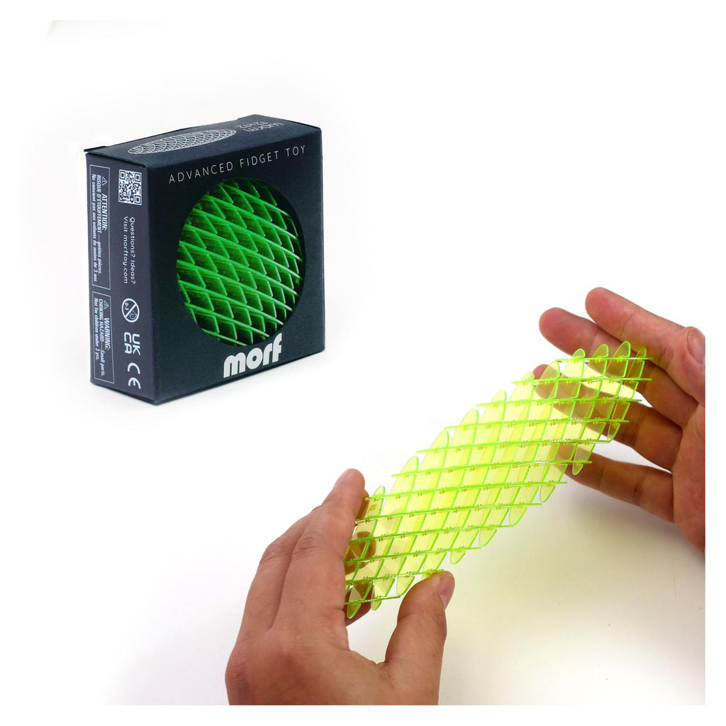 Humango Morf Worm Green Fidget Toy - Radar Toys