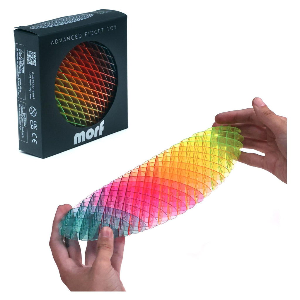 Humango Morf Worm Rainbow Big Fidget Toy - Radar Toys