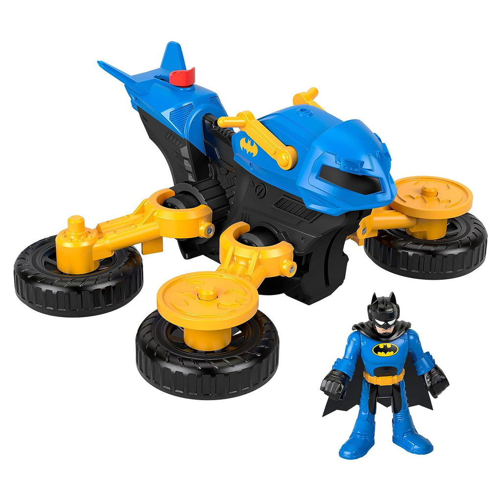 Imaginext DC Super Friends Batman And Batcycle Set