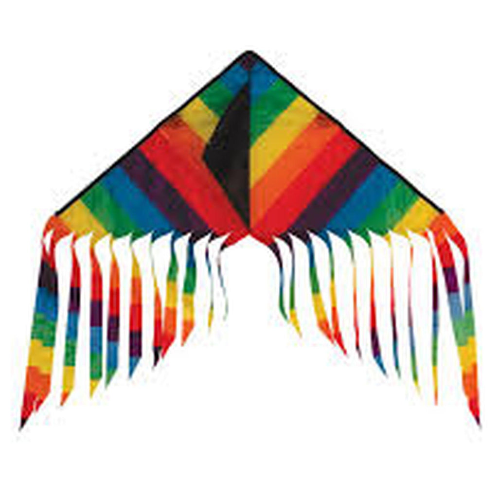 In The Breeze Rainbow Stripe 32 x 30 Inch Flutterfly Kite