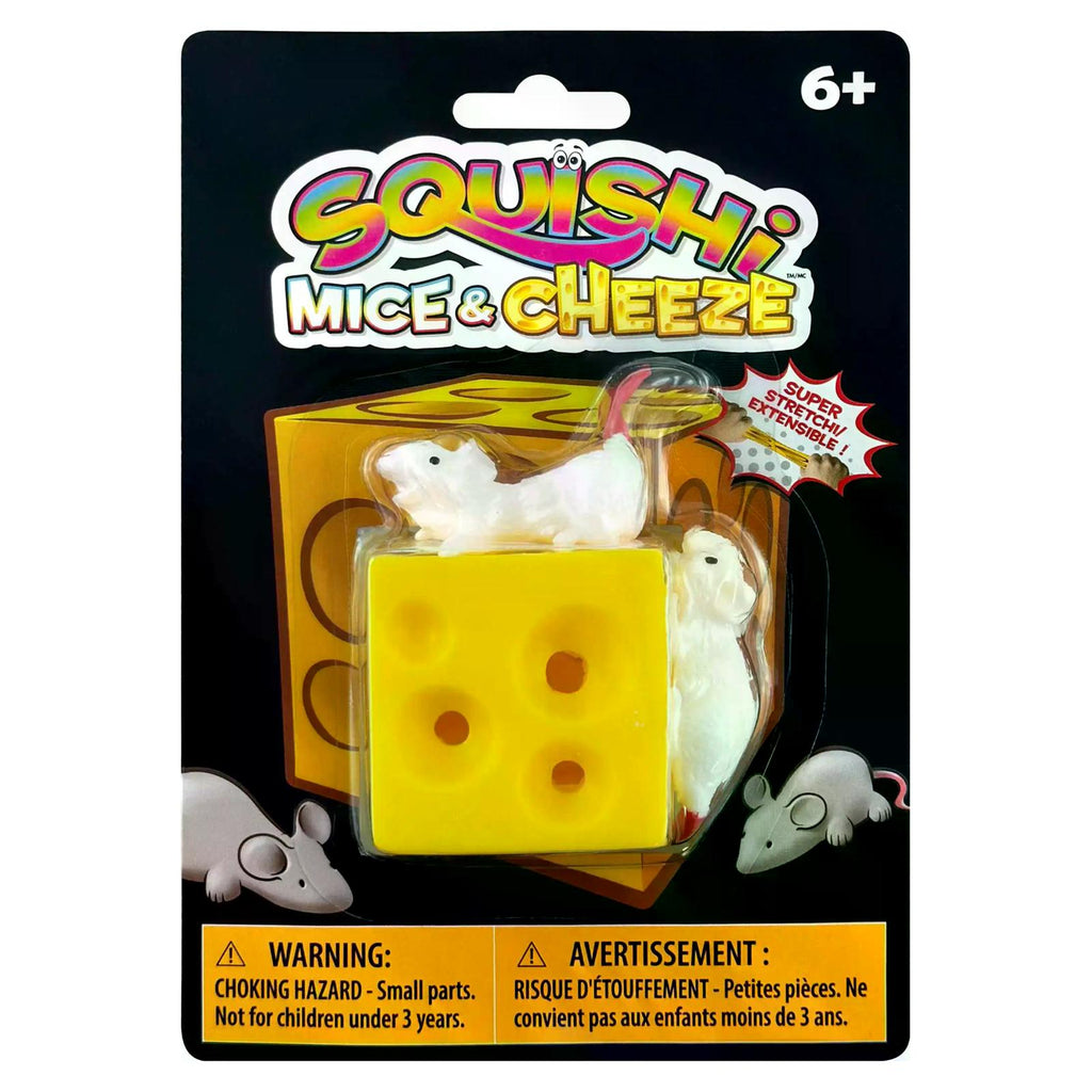 Incredible Squishi Mice And Cheeze Set - Radar Toys