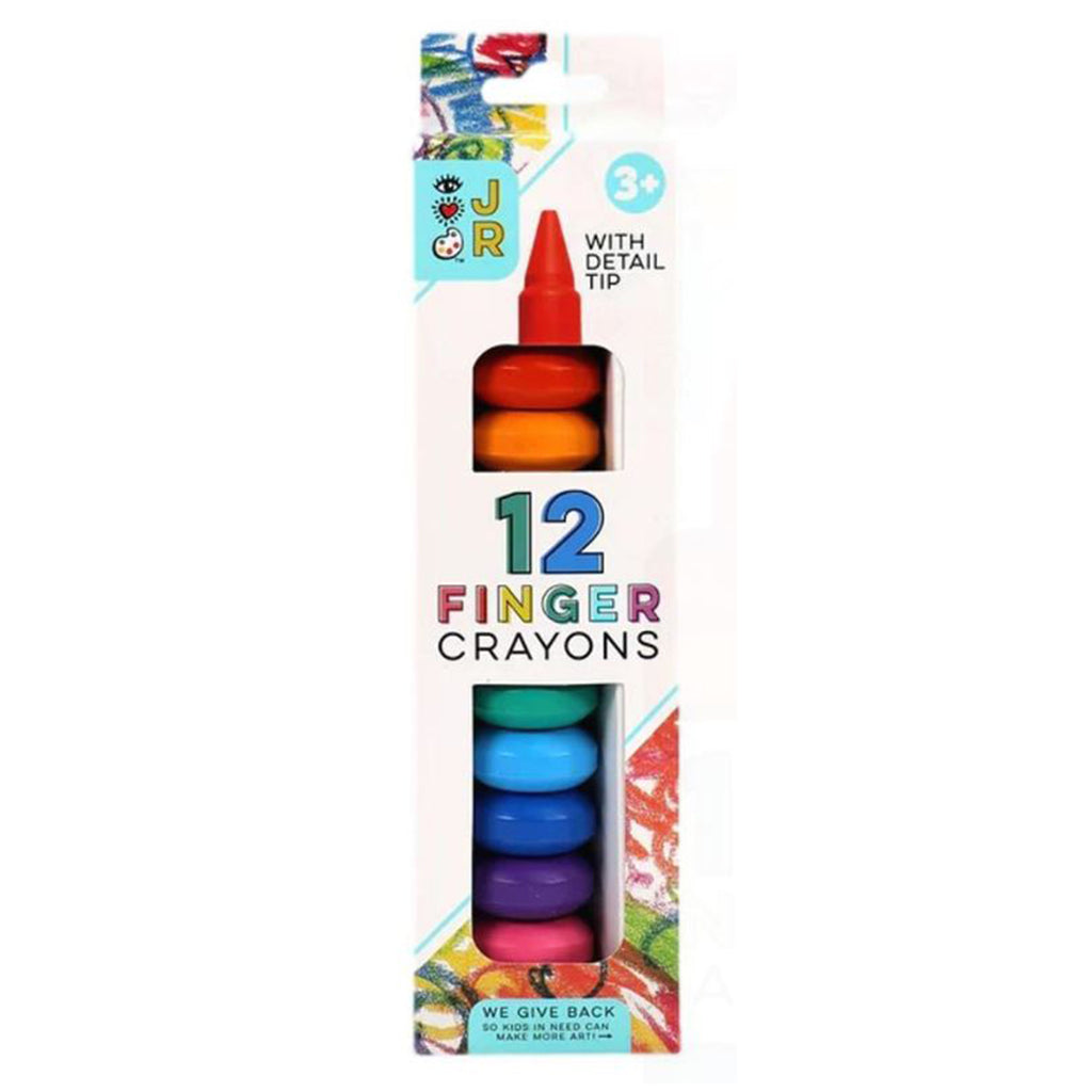 JR 12 Finger Crayons
