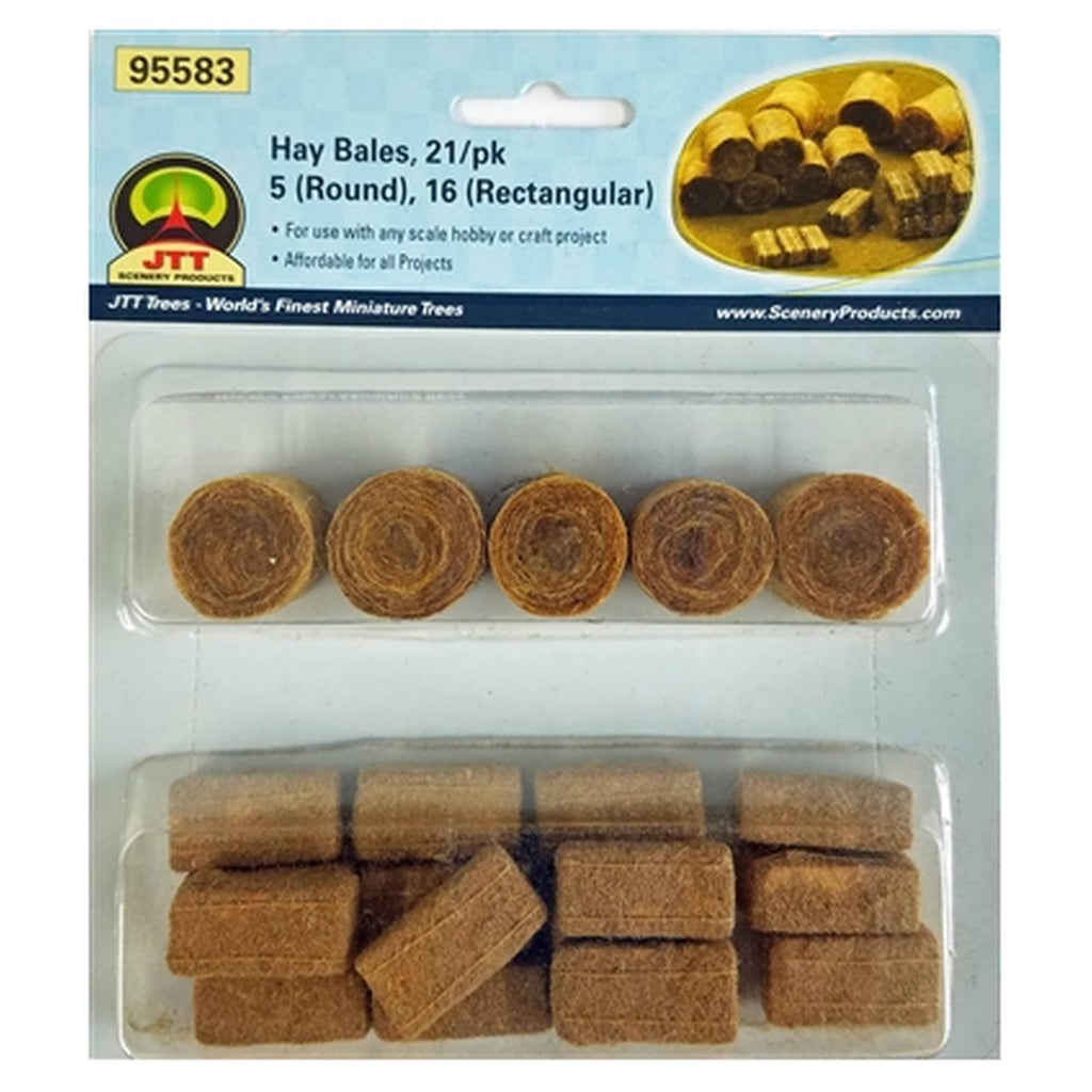 JTT Scenery Hay Bales 21 Piece Set