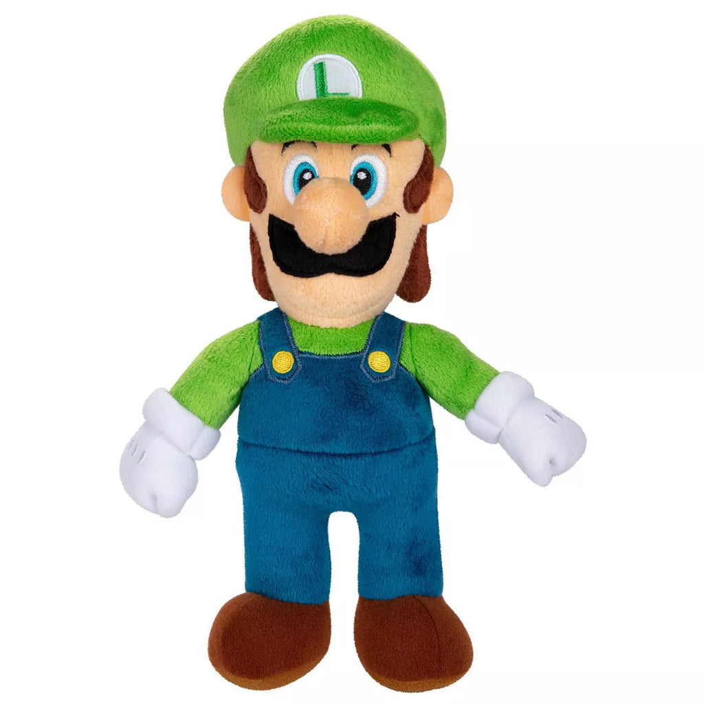 Jakks Pacific Nintendo Super Mario Luigi 10 Inch Plush Figure