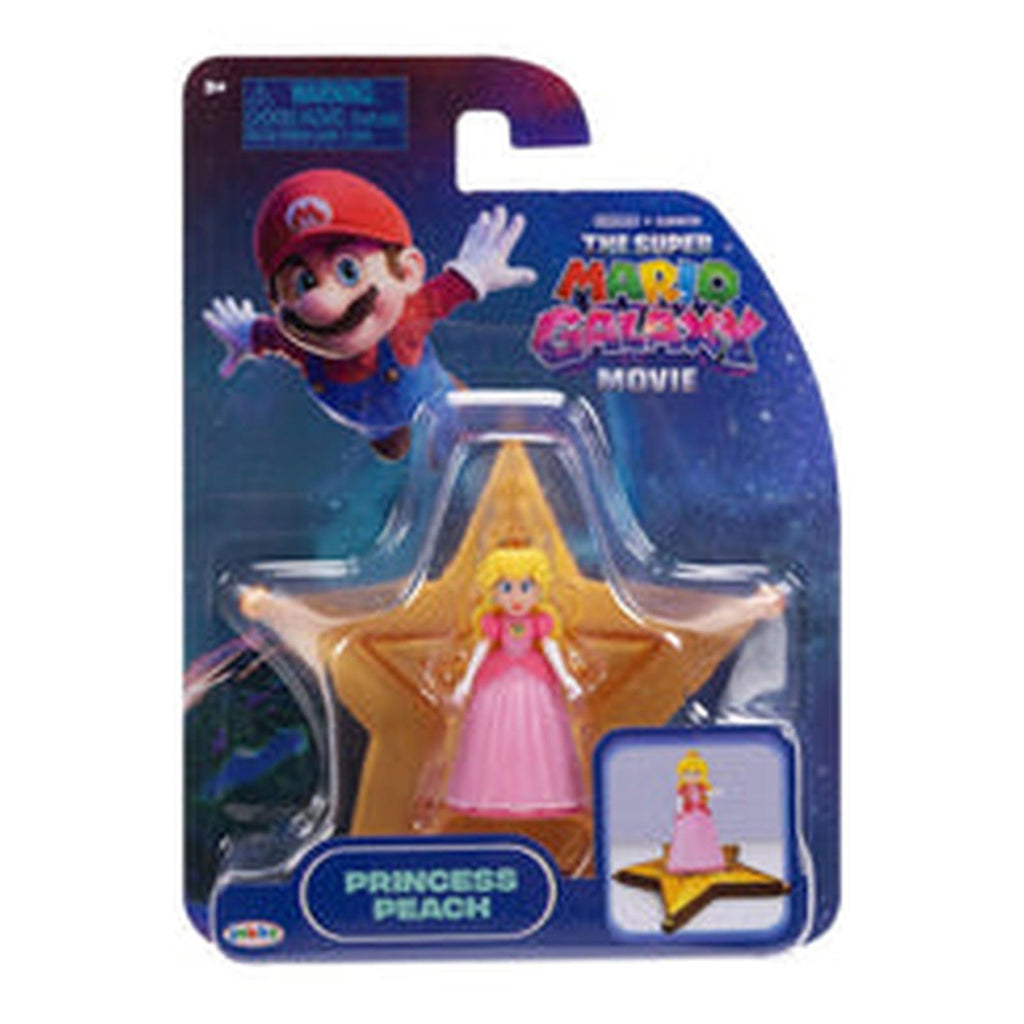 Jakks Pacific Super Mario Galaxy Princess Peach 1.5 Inch Figure