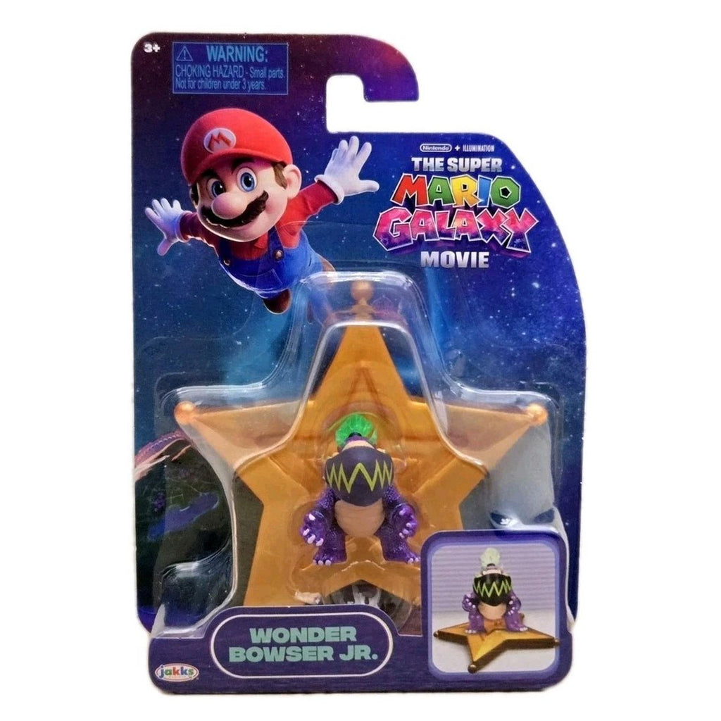 Jakks Pacific Super Mario Galaxy Wonder Bowser Jr 1.5 Inch Figure