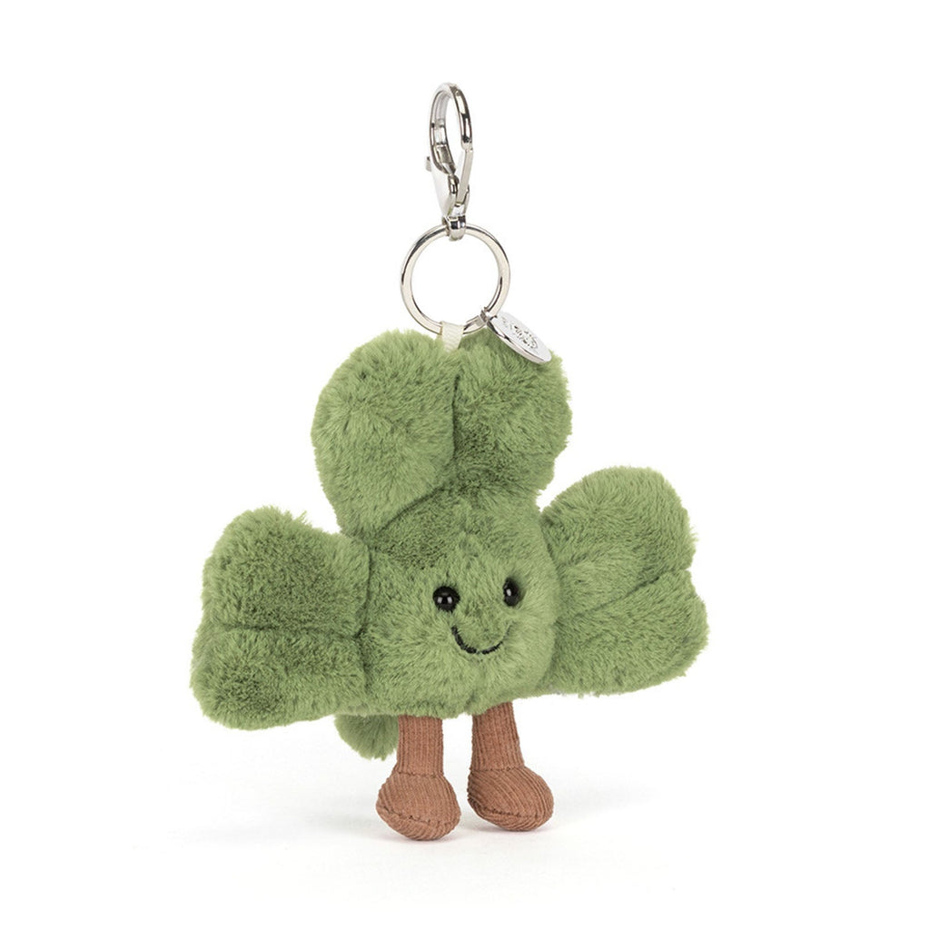 Jellycat Amuseables Siofra Shamrock Bag Charm Plush