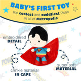 Kid's Preferred DC Superman 10 Inch Plush Figure - Radar Toys