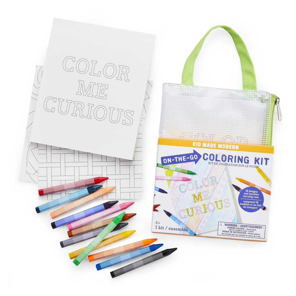 Kit For Coloring Kids Made Modern On The Go Coloring Kit – Radar Toys