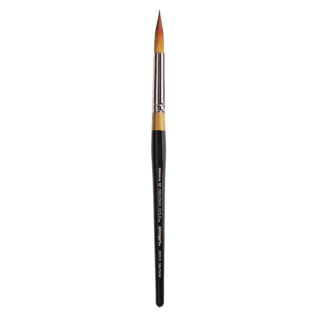Kingart Original Gold Max Round Size Twelve Brush - Radar Toys