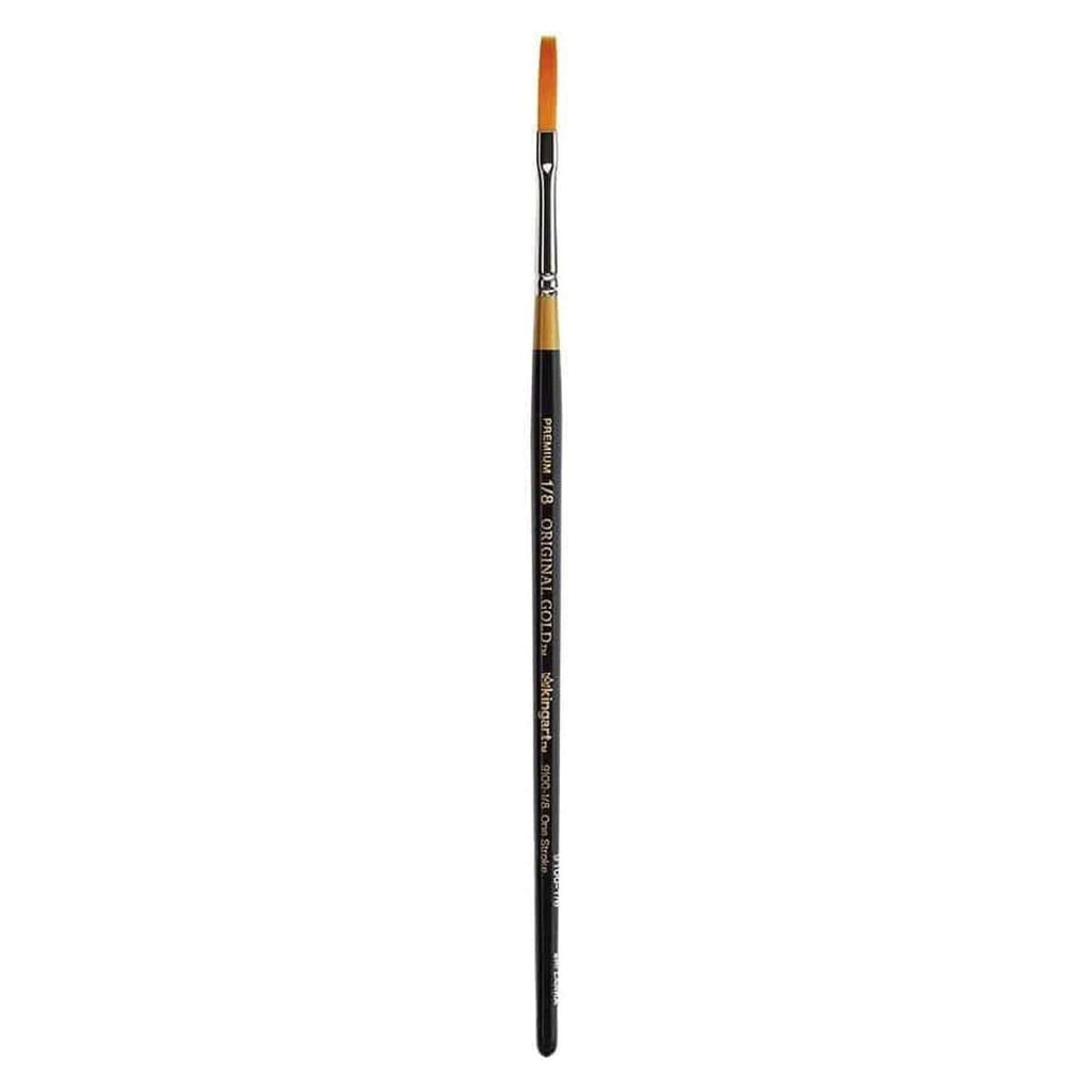 Kingart Original Gold One Stroke Size One Eighth Brush - Radar Toys