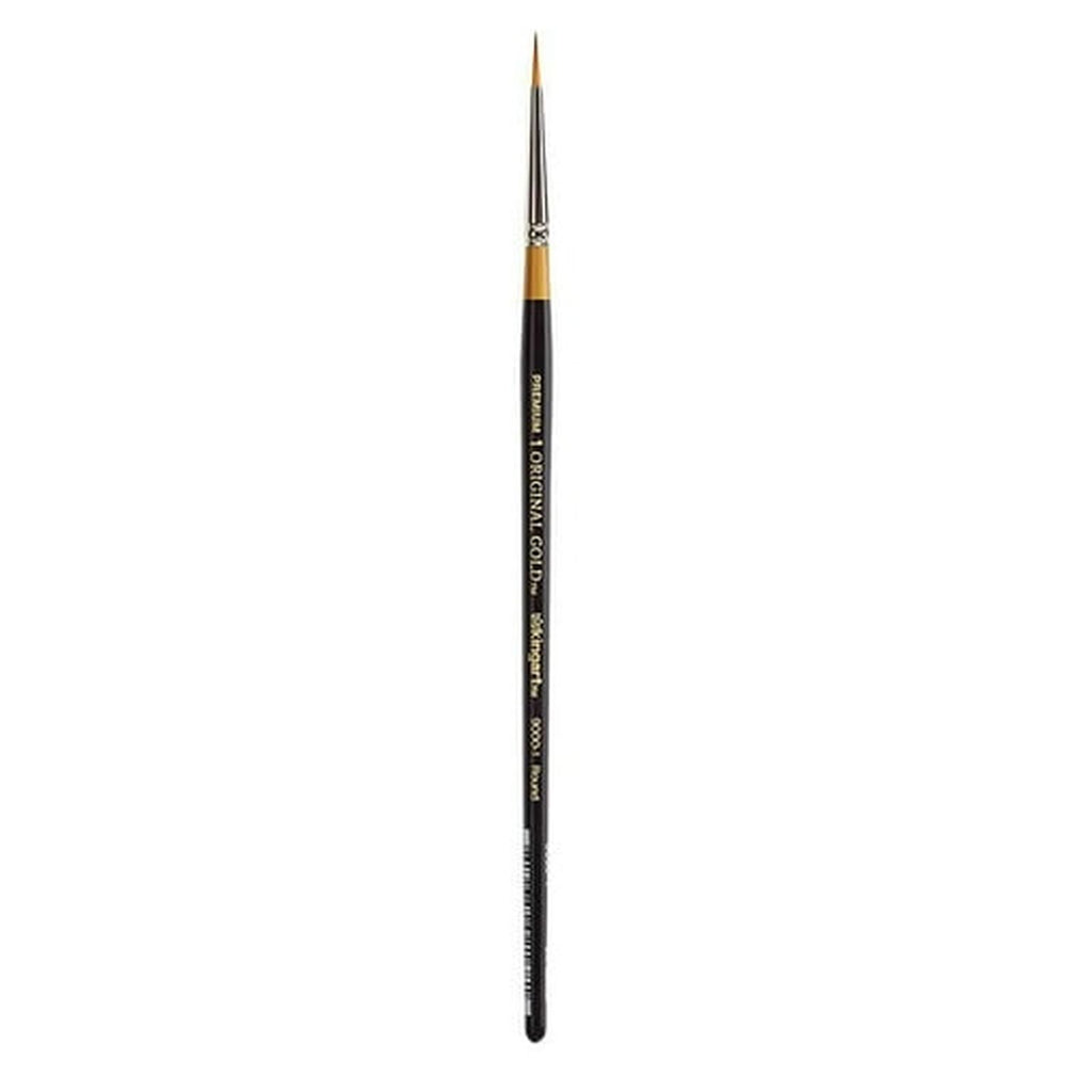 Kingart Original Gold Round Size One Brush