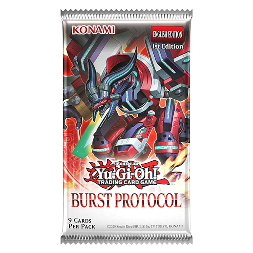 Konami Yu-Gi-Oh Trading Card Game Burst Protocol Single Booster Pack
