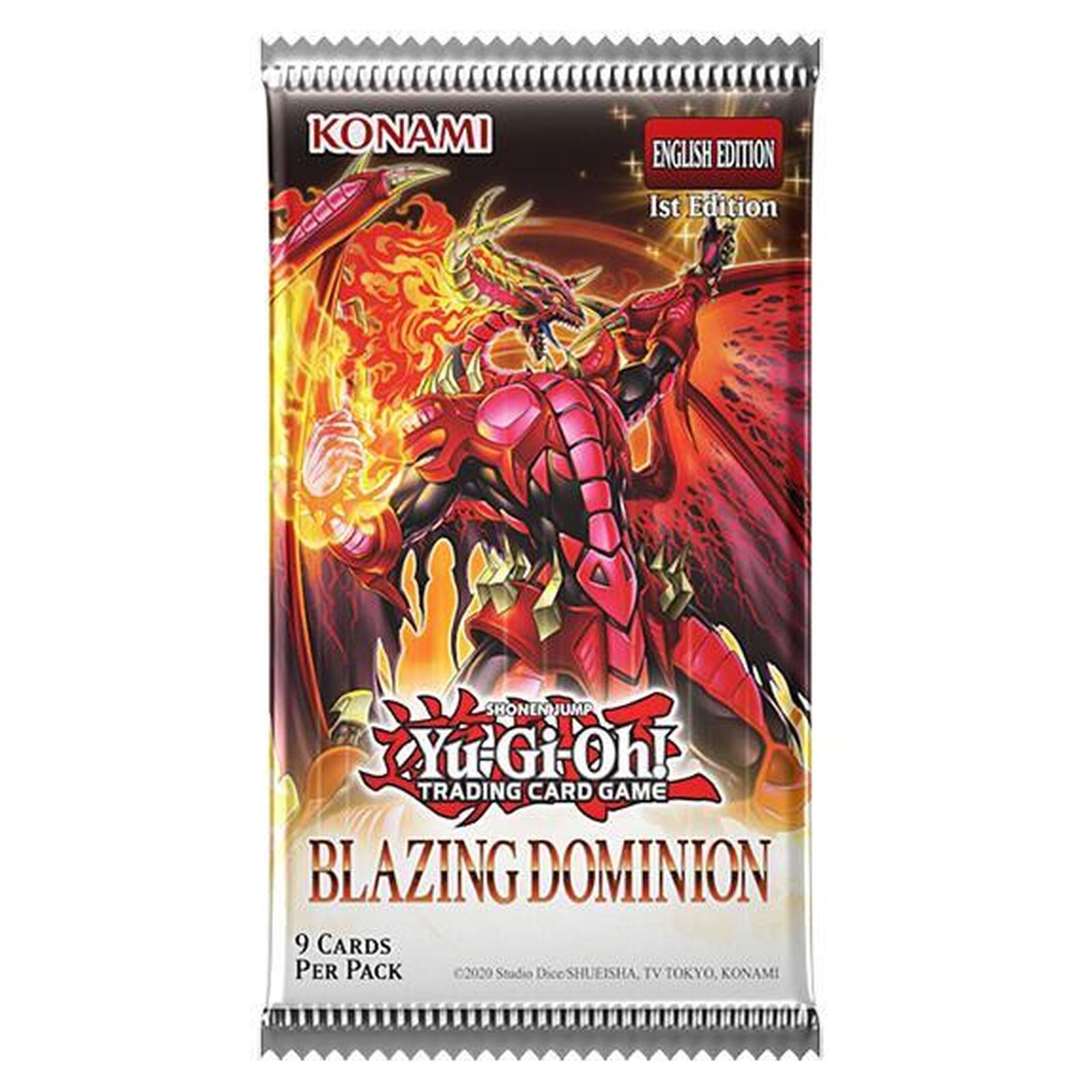 buy single yugioh cards Blazing Dominion Booster Pack premium acrylic display Perfect for collectors Top 5 Green/White Cards Type:The Ruinous Powers