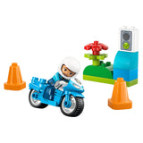 LEGO® DUPLO® Blue Police Motorcycle Building Set 10471 - Radar Toys