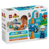 LEGO® DUPLO® Blue Police Motorcycle Building Set 10471 - Radar Toys