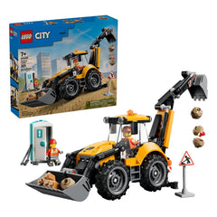LEGO® City Yellow Backhoe Loader Building Set 60480