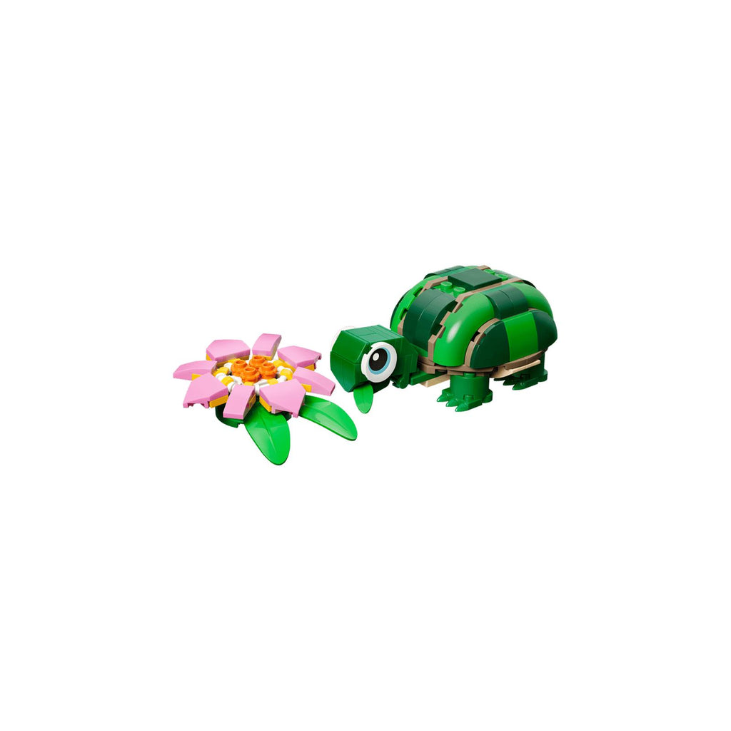 LEGO® Creator Turtle With A Water Lily Building Set 31377