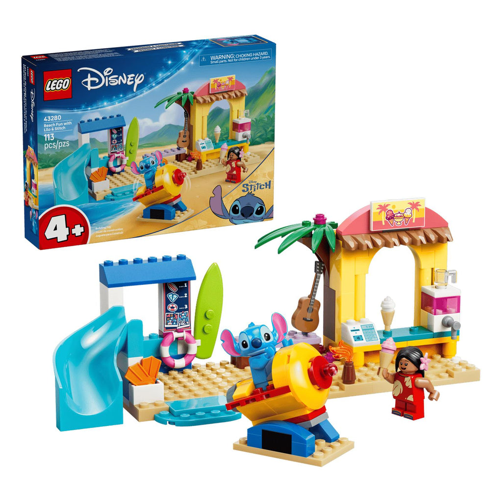 LEGO® Disney Beach Fun With Lilo And Stitch Building Set 43280