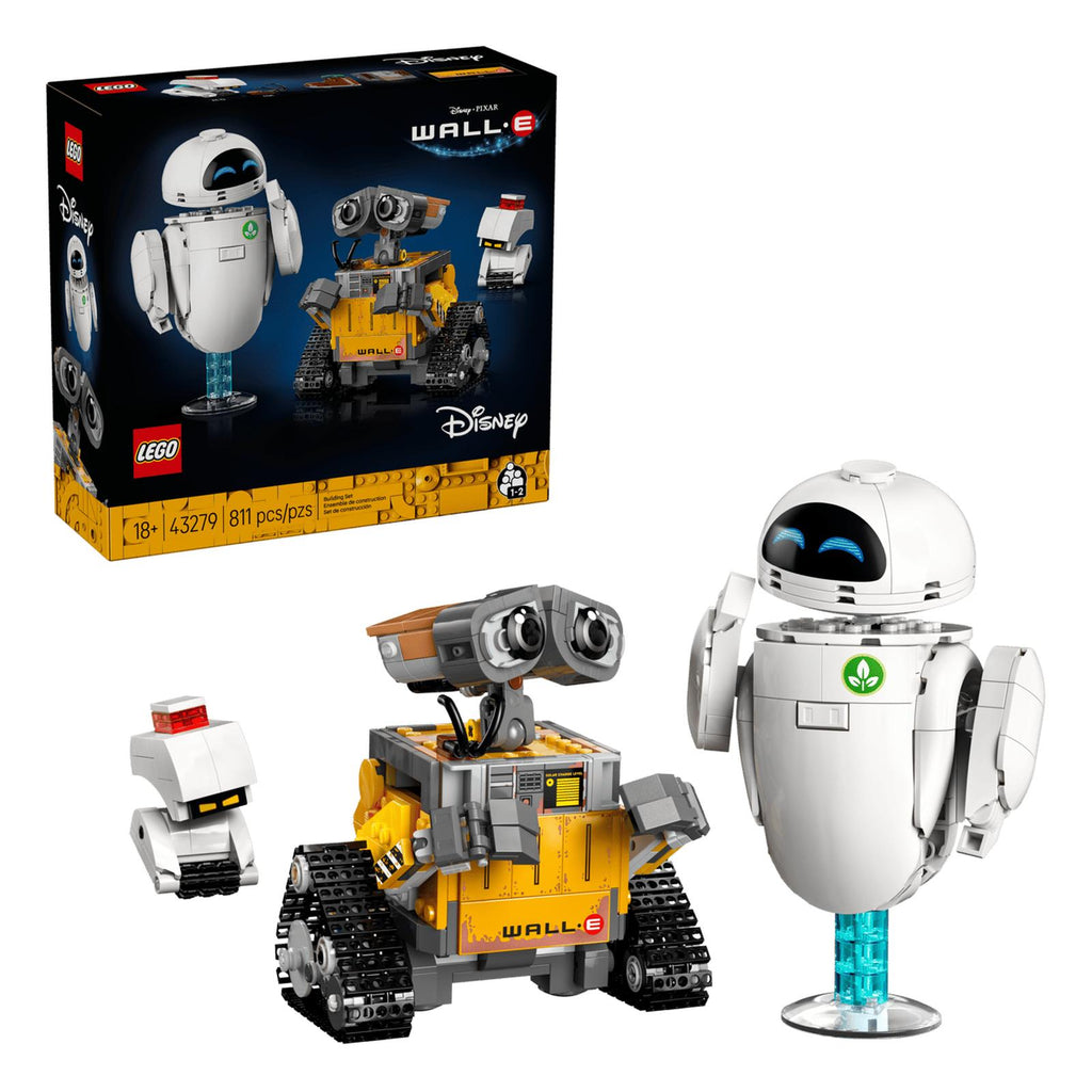 LEGO® Disney Pixar Wall-E And Eve Building Set 43279