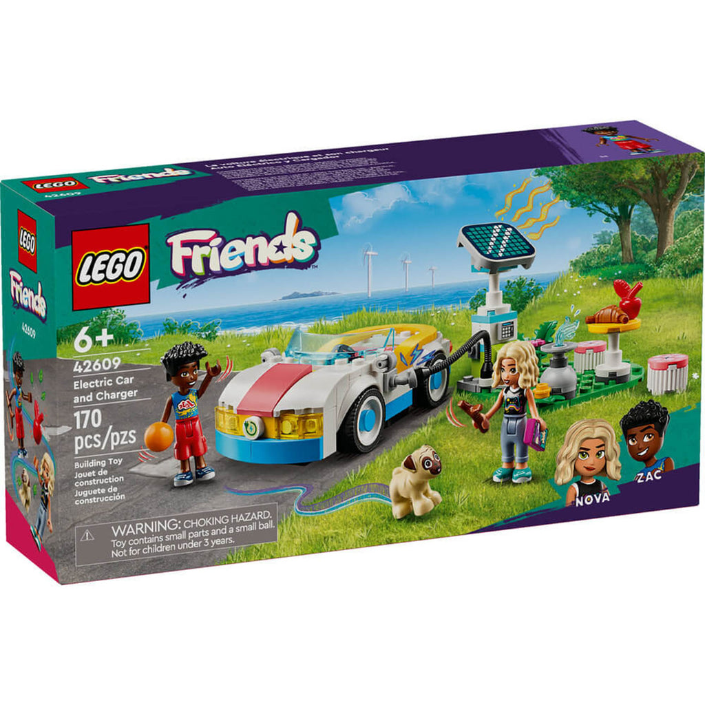 LEGO® Friends Electric Car And Charger Building Set 42609 - Radar Toys