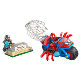 LEGO® Marvel Spidey On His Motorcycle VS Rhino Building Set 11206