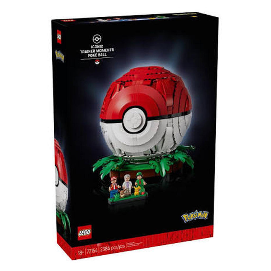 LEGO® Pokemon Iconic Trainer Moments Poke Ball Building Set 72154