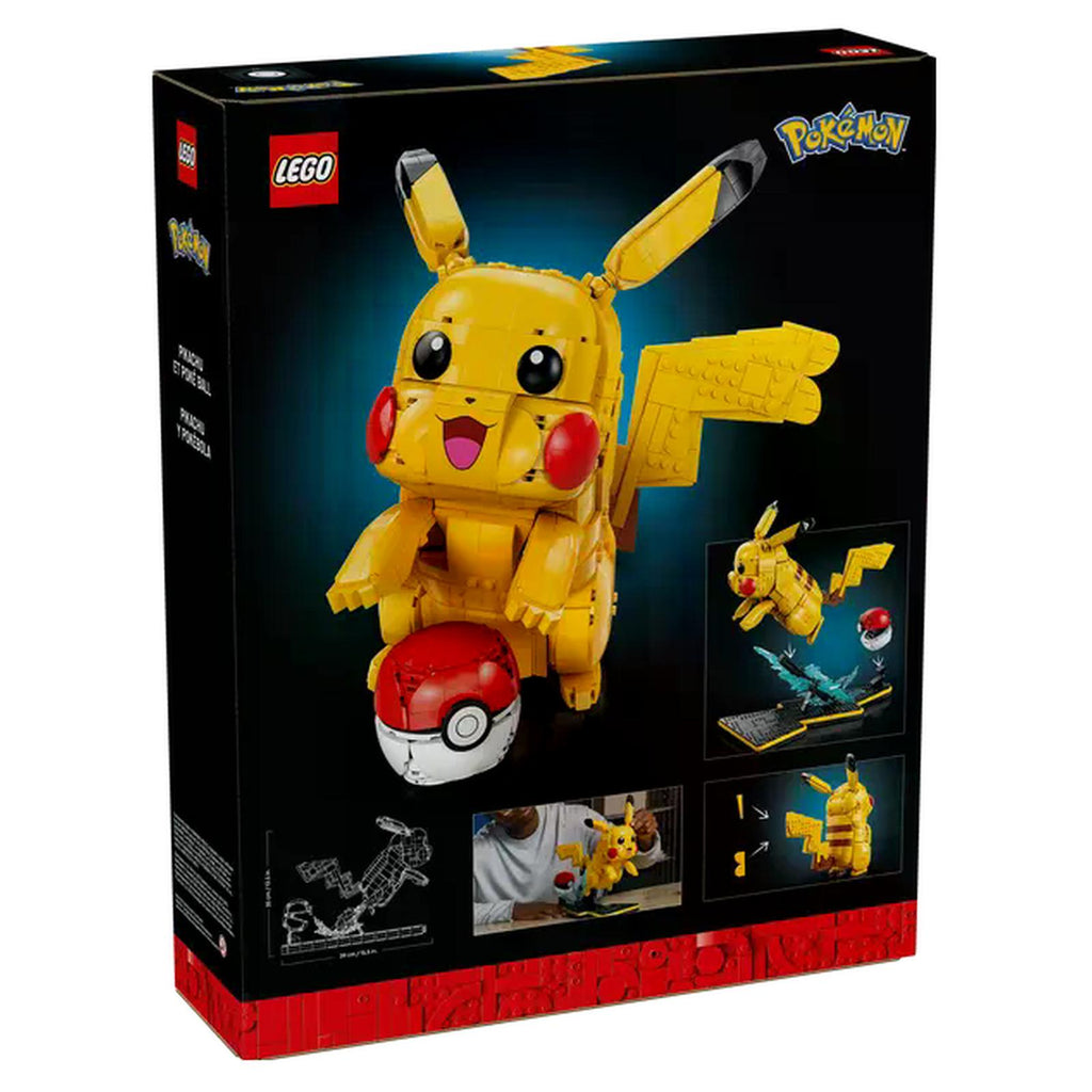 LEGO® Pokémon Pikachu And Poké Ball Building Set 72152 - Radar Toys