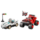 LEGO® Sonic The Hedgehog Silver's Car VS Knuckles' Monster Truck Building Set 77118