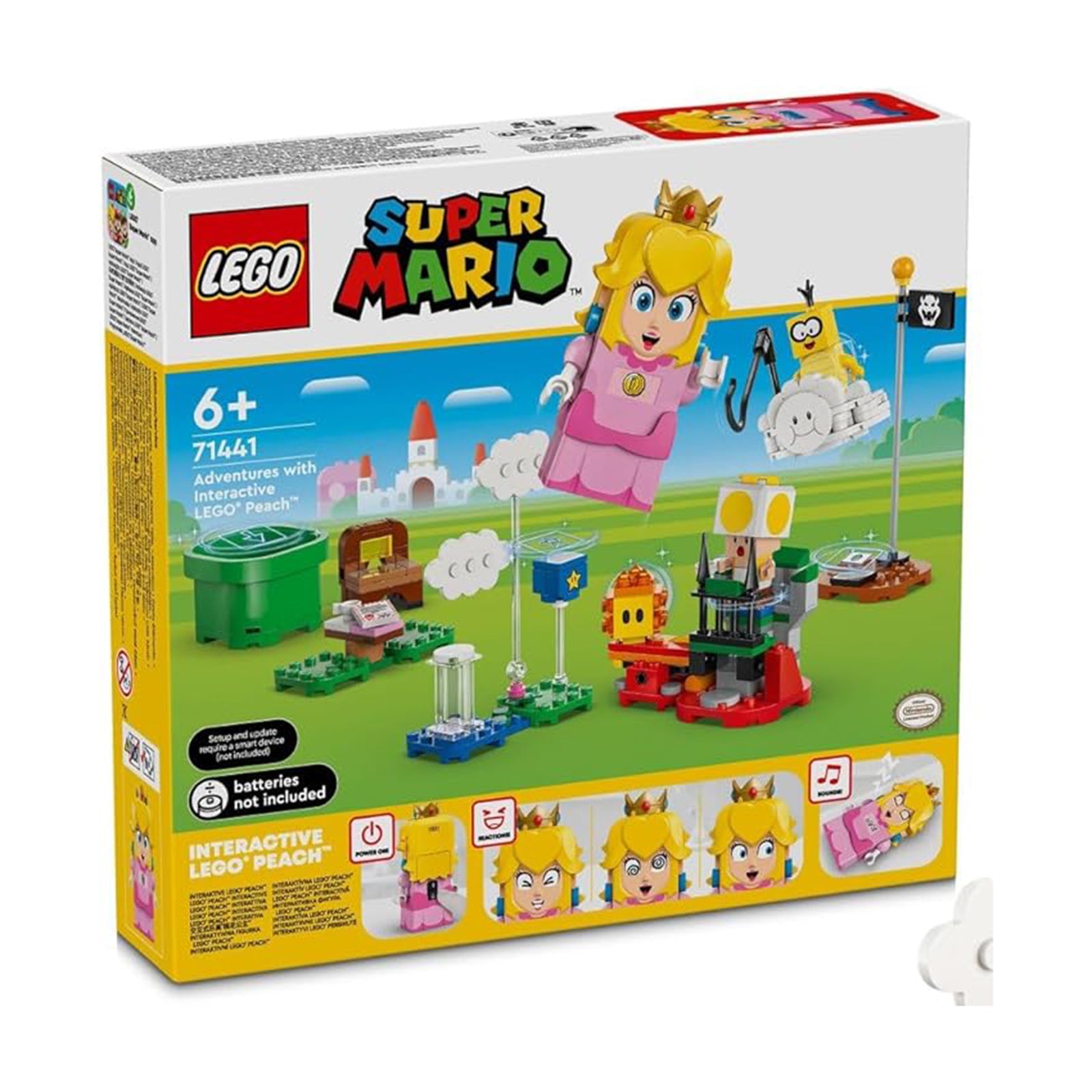 LEGO® Super Mario Adventures Interactive LEGO Peach 71441 | Radar Toys