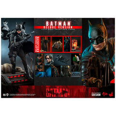 Hot Toys DC The Batman Movie Masterpiece Series Batman Deluxe Version Sixth Scale Figure