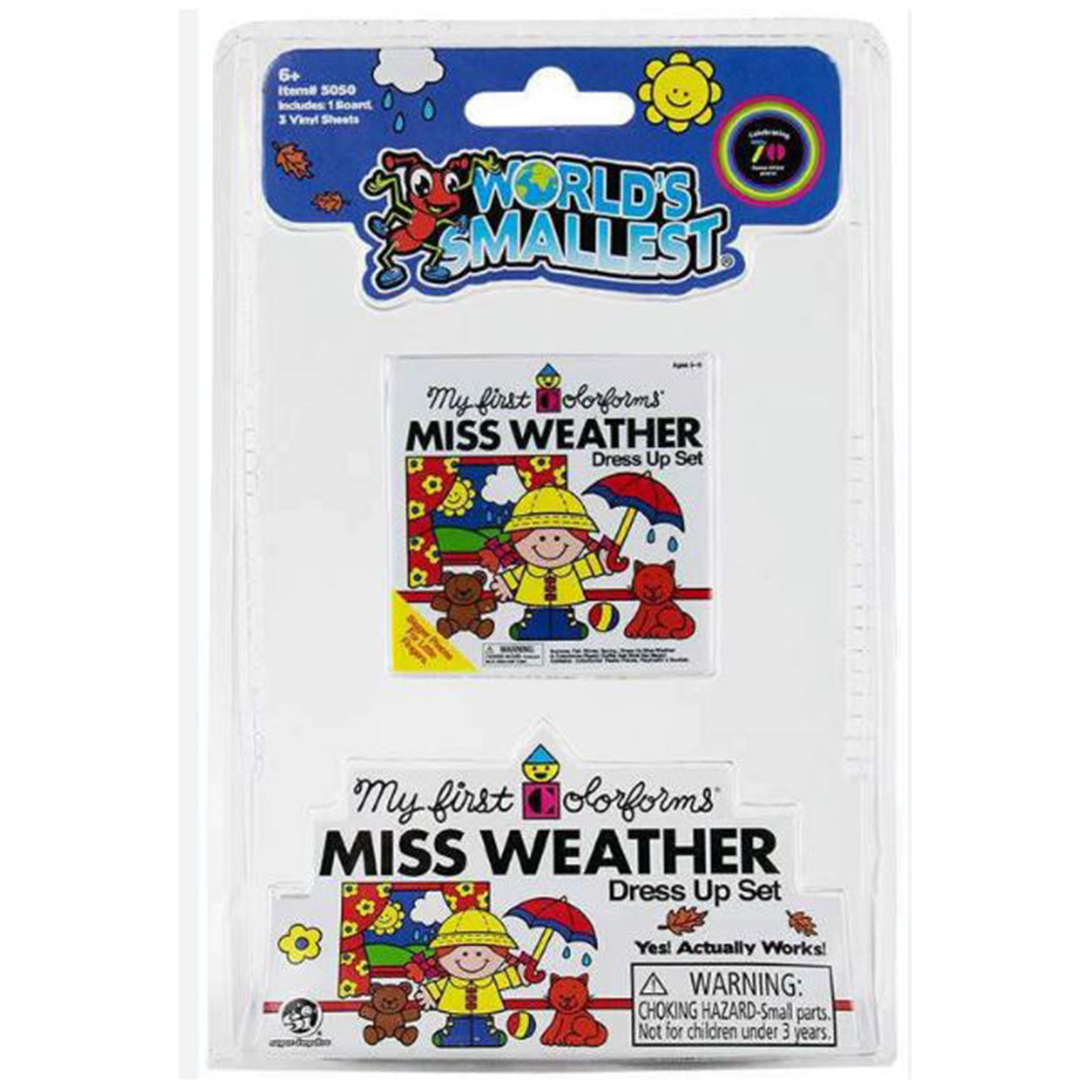 My First Colorforms Super Impulse World's Smallest My First Colorforms Miss Weather Dress ...