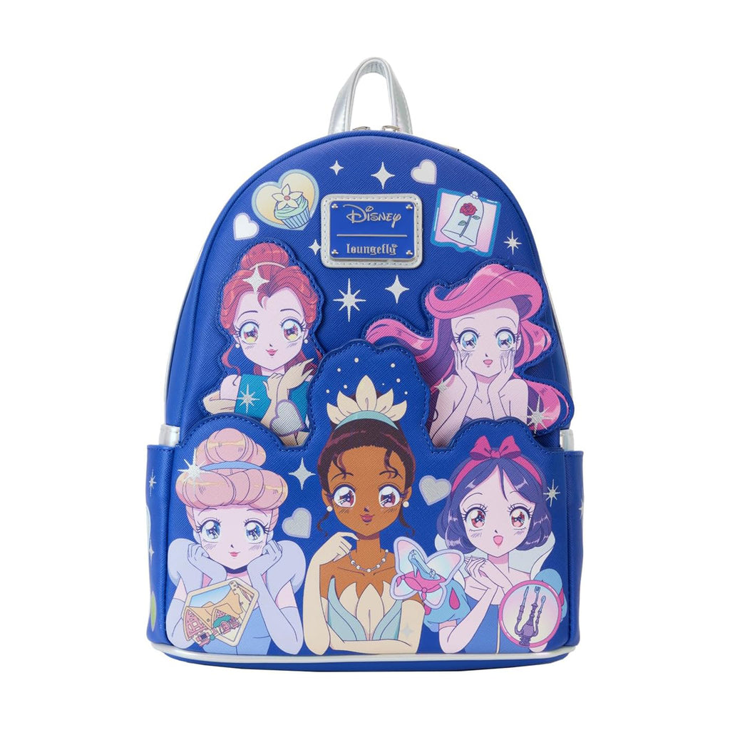 Loungefly Disney Princess Manga Style Mini Backpack - Radar Toys