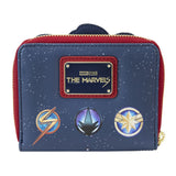Loungefly Marvel The Marvels Group Zip Around Wallet - Radar Toys