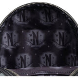 Loungefly Wednesday Nevermore Entertainment Earth Exclusive Mini Backpack - Radar Toys